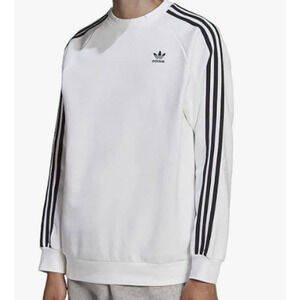 adidas Originals Men's Adicolor Classics 3-Stripes Crew Sweatshirt, Large